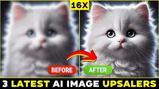 3 Latest AI Image Upscalers 100% FREE | Photo enhancer website free | AI Photo Enhancer Free