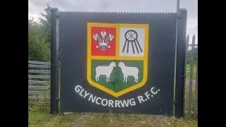Glyncorrwg R.F.C gates mural
