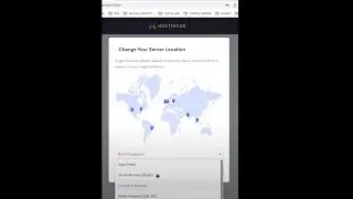 server location provided by hostinger  for hosting website domain