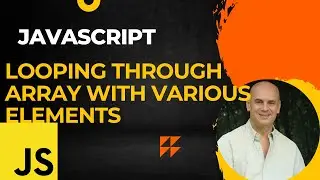 Javascript Array Iteration through Looping