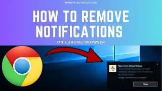 How To Block Chrome Notifications In PC | Turn Off Notifications