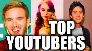 Most Subscribed Youtubers as of 2017