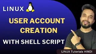 Shell Scripting Project -3 | Create Users on Linux using Shell Script | MPrashant