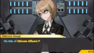 "Meet the Affluent Progeny" Byakuya Introduction (English Sub) - Danganronpa