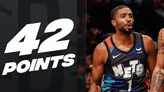 Mikal Bridges INSANE Performance 🔥 34 PTS In 1st Half 👀 | December 2, 2023