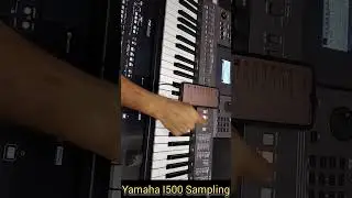 Yamaha I500 Sampling Demo || How to Play Samples from Mobile Phone