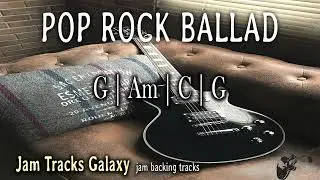 POP ROCK ACOUSTIC GUITAR BALLAD Guitar Jam Backing Track/Type Beat in G (66 bpm)