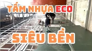 Tấm nhựa ECO làm sàn Siêu Bền - Siêu Nhẹ chính là lựa chọn hoàn hảo cho bạn!💥