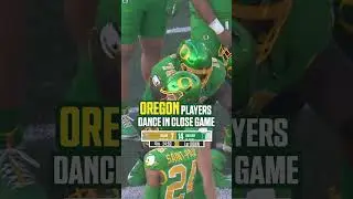 Did the Oregon players dance too soon? 😬 #Oregon #Ducks #FoxSports #dance