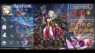 Langrisser Mobile - Virelia and Seraphina Hero Build and Preview Stage