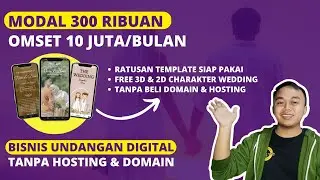 10 Juta/Bulan Dari Bisnis Undangan Digital Pernikahan - Bisnis Modal Kecil 2023 - Levidio Wedding 3