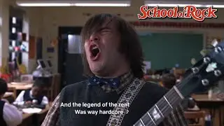 Legend of The Rent(You're Not Hardcore) [Jack Black] Full Version - School of Rock [HD]