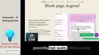 Sudowrite - AI writing partner