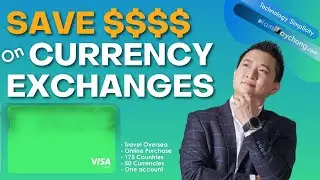 Travel Oversea Tips - Save Currency Exchange Rate (A LOTS) On The Go | Disposable Digital Card WISE