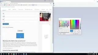 How to find the code of a color under Windows 10 (RGB & Hex, Paint, PrintScreen)
