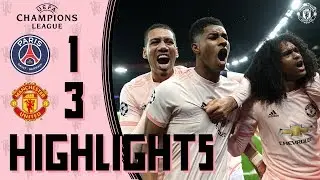 Highlights | Solskjaers young stars stun PSG! | PSG 1-3 Manchester United | UEFA Champions League