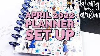 April 2022 Planner Set Up [Happy Planner]