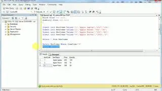 delete record in sql | SQL Server Tutorials | SQL tutorial for beginners