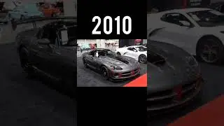 Evolution of Dodge Viper (1992~2023) #shorts