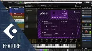 Verve Felt Piano and FX Metering | Walkthrough of the New Features in Cubase 12