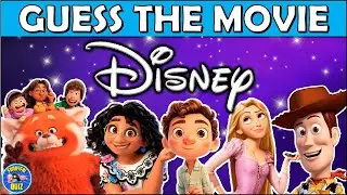 Guess the "DISNEY MOVIE" QUIZ! | MOVIE QUIZ/CHALLENGE/TRIVIA