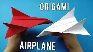 Origami airplane. How to make a fighter out of paper - tutorial