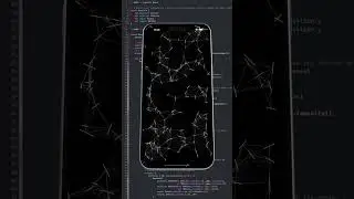 🚀 Dynamic Line Particle System in SwiftUI – Stunning Visuals & Smooth Animations! 🎨✨