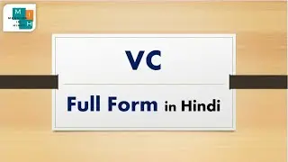 VC full form in Hindi |VC full form in chat|Facebook |Instagram|WhatsApp|College|Medical|Interview