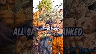 All Saiyans Ranked from Weakest To Strongest?!