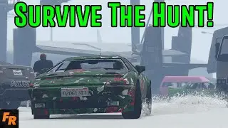 Gta 5 Challenge - Survive The Hunt #65 - The BMX Fools In The Snow