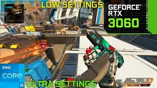 Apex Legends : RTX 3060 12GB + i5-12400f : Ultra & Low Settings