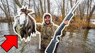 EPIC Duck Hunt at the GIANT BEAVER DAM!!! - It Was LOADED! (CATCH CLEAN COOK)