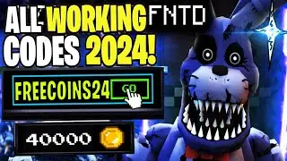 *NEW CODES* FOR FIVE NIGHTS TD IN 2024! ROBLOX FIVE NIGHTS TD CODES (AUGUST)