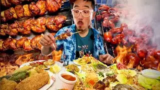 Massive Street Food Tour in Kenitra 🇲🇦 Unique Local Food in the Deepest Corner of Morocco