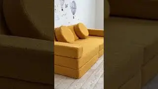 Детский бескаркасный диван трансформер 9в1 от Симба Мебель! #детскаямебель #детскийдиван