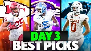 BEST PICKS of Day 3 2024 NFL Draft