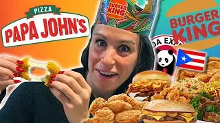 Papa John’s, Chinese Food & Burger King in Puerto Rico ARE DIFFERENT!!