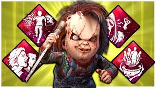 Reds FULL AGGRESSION CHUCKY BUILD! - Dead by Daylight