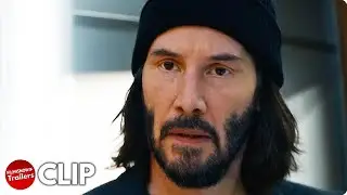 THE MATRIX 4 Resurrections Train Clip (2021) Keanu Reeves, Carrie-Anne Moss Action Sci-Fi Movie