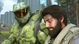 Master Chief has an Emotional Bro Moment with the Pilot - Halo Infinite