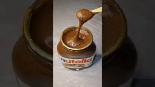 Nutella Jar Chocolate | Satisfying