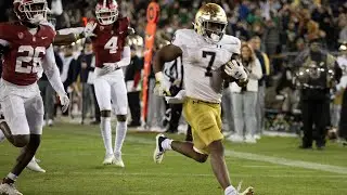 Audric Estime || Notre Dame Fighting Irish Running Back || 2023 Junior Highlights