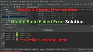 Android Studio New Update Gradle Build Failed Error Solution | Gradient  Error Solution