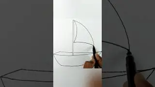 #howtodraw a #boat for Kids #shorts #short #shortvideo | Draw Smart