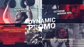 Dynamic Action Glitch Opener | After Effects Template | Openers