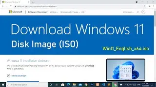 How to Download Windows 11 Disk Image (ISO File) | Window 11 is now Available! | Win11_English_x64