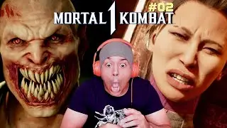 MILEENA.. YOUREALLYGONNADOMELIKEDAT MILEENA!? [MK1 STORY MODE] CHAPTERS 3-5]