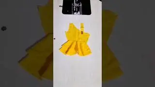 Double Layered One Shoulder Frock #dress #diy #design #youtubeshorts #frock @shiwanibonsray3044