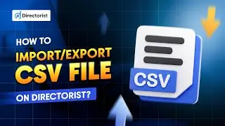 How to Import/Export CSV File on Directorist?