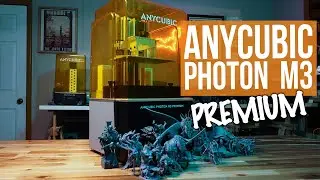 Anycubic Photon M3 Premium: 8K Resolution, Larger Print Area, & Air Purification